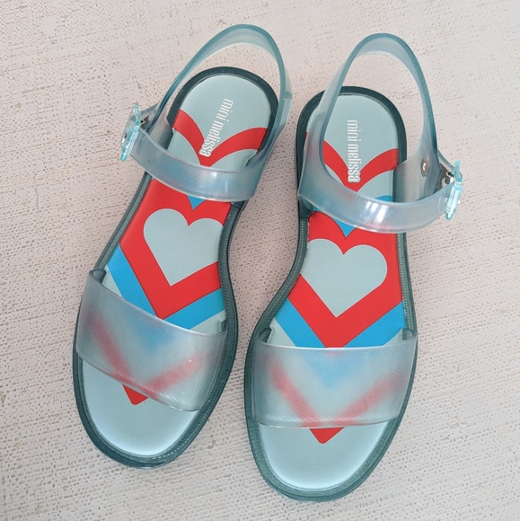 Mini Melissa Mar Sandal NWOT size 4 - Picture 7 of 9